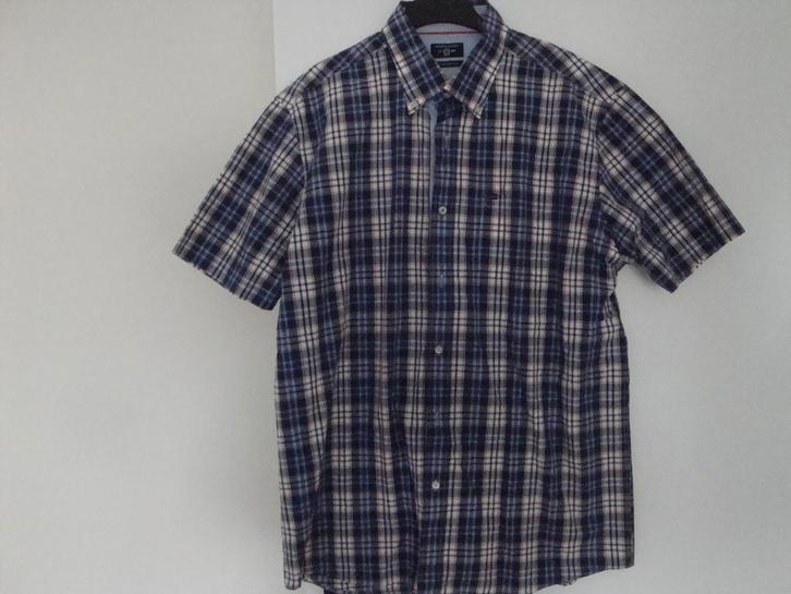 Geblokt STATE OF ART overhemd met korte mouwen. Maat XXL., Kleding | Heren, Grote Maten, Zo goed als nieuw, Overhemd, Overige kleuren