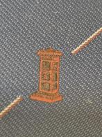 Stropdas blauw rood met borstzak doekje, Ophalen of Verzenden, 'T Olde Gre-j, Info@toldegrej.nl, Endepoelstraat 20f Didam