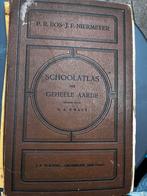 Schoolatlas der geheele aarde, Bos-Niermeyer, 1927, Gelezen, Bosatlas, Ophalen of Verzenden, 1800 tot 2000