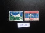 nl - 40 jaar klm 1959 (bb-87), Ophalen of Verzenden, Na 1940, Gestempeld