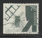 Zweden 1971 - Molens Oland, Postzegels en Munten, Ophalen of Verzenden, Zweden, Gestempeld