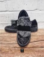 Exit - Mooie faux fur sneakers maat 36 - Nieuw €110, Exit, Zwart, Nieuw, Ophalen of Verzenden