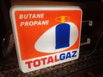 TotalGaz lichtbak UNIEK !, Verzamelen, Merken en Reclamevoorwerpen, Ophalen of Verzenden, Lichtbak of (neon) lamp
