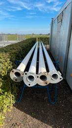 vlagen masten 9 meter, Ophalen, Zo goed als nieuw