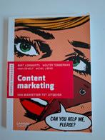 Content Marketing - Van Marketeer tot Uitgever, Boeken, Ophalen of Verzenden, Zo goed als nieuw, Economie en Marketing, Bart Lombaerts, et al.