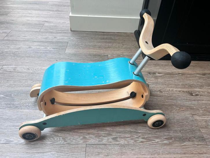 Wishbone Mini Flip 3-in-1 Loopauto, Kinderen en Baby's, Speelgoed | Buiten | Voertuigen en Loopfietsen, Gebruikt, Loopvoertuig