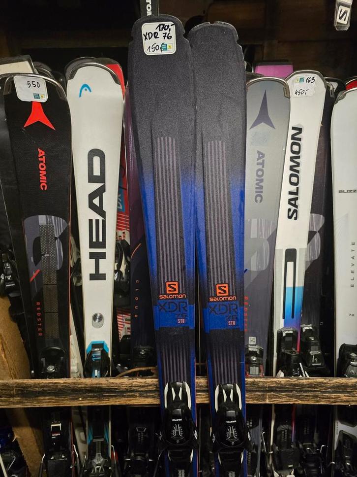 170cm SALOMON XDR 76 ALL MOUNTAIN CARVE SKI, Sport en Fitness, Skiën en Langlaufen, Zo goed als nieuw, Ski's, Skiën, Salomon, Carve