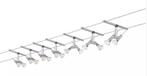 Paulmann kabelsysteem binnenlamp, Huis en Inrichting, Lampen | Spots, Ophalen, Gebruikt, Plafondspot of Wandspot, Halogeen