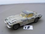 Chevrloette Corvette 1963 Corgi toys  grijs (18), Hobby en Vrije tijd, Modelauto's | 1:43, Ophalen of Verzenden, Gebruikt, Auto