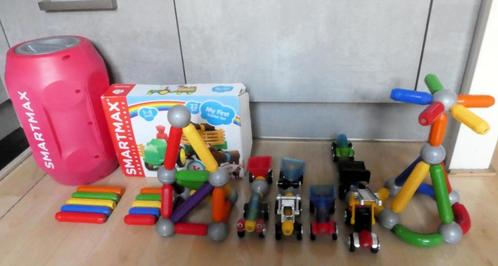 SmartMax 90 stuks in Ton + First Tractor set, Kinderen en Baby's, Speelgoed | Bouwstenen, Zo goed als nieuw, Overige merken, Ophalen of Verzenden