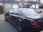 Mercedes S450 2007 Zwart, Auto's, Te koop, Emergency brake assist, Geïmporteerd, 5 stoelen