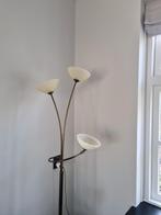 Staande schemerlamp met bijpassende hanglamp, Huis en Inrichting, Lampen | Vloerlampen, Ophalen, Zo goed als nieuw