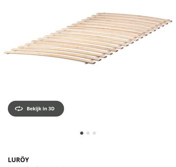 2x Lattenbodem Luroy Ikea 70 x 200 beschikbaar voor biedingen