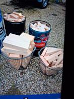 Hout in manden en vat - Eiken en Beuken, Ophalen