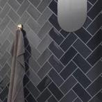 Mosa Motto wandtegels 1020 Tide Dark Grey – 5 dozen nieuw, Ophalen, Nieuw, Minder dan 20 cm, Minder dan 20 cm