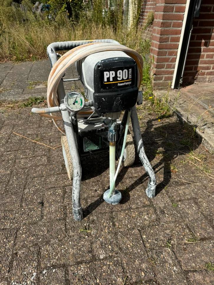 Spuit machine wagner power painter 90, Doe-het-zelf en Verbouw, Schildersmaterialen, Zo goed als nieuw, Verfspuit of Verfpomp