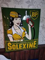 BP solexine emaille bord, Verzamelen, Ophalen of Verzenden, Zo goed als nieuw, Reclamebord