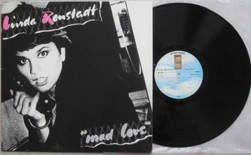 Linda Ronstadt LP Mad Love Duitse persing