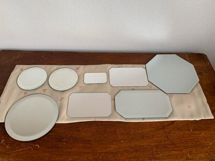 Spiegels  voor Swarovski kristal 8 stuks, Huis en Inrichting, Woonaccessoires | Spiegels, Gebruikt, Minder dan 50 cm, Minder dan 100 cm