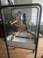 Papegaaien kooi van het merk Jock, Ophalen, Gebruikt, Metaal, Vogelkooi