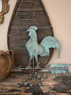 Antiek franse windvaan, haan, patina, Antiek en Kunst, Ophalen of Verzenden