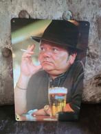 Metalen bordje andre hazes 20 bij 30 cm, Verzamelen, Muziek, Artiesten en Beroemdheden, Ophalen of Verzenden, Zo goed als nieuw