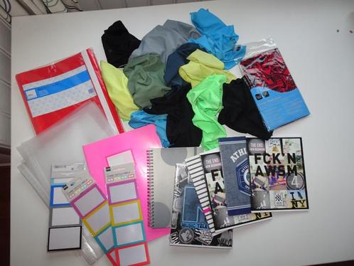 Nieuw schoolspullen schriften boekenkaften snelhechters, Diversen, Schoolbenodigdheden, Nieuw, Ophalen of Verzenden