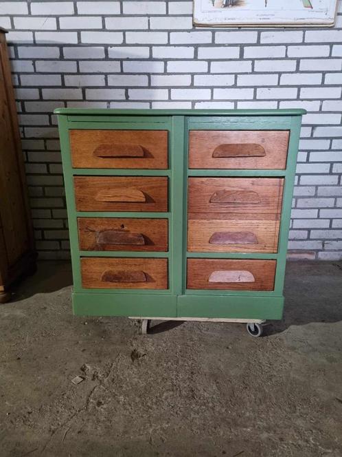 Industiële Ladekast, Huis en Inrichting, Kasten | Ladekasten, Gebruikt, Minder dan 100 cm, 50 tot 100 cm, 25 tot 50 cm, 3 of 4 laden