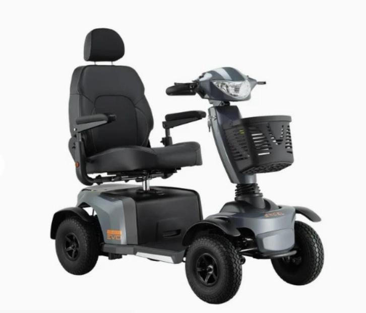 Scootmobiel Excel Galaxy II - in nieuwstaat, Diversen, Brommobielen en Scootmobielen, Zo goed als nieuw, Excel, 36 t/m 45 km, 11 t/m 15 km/u