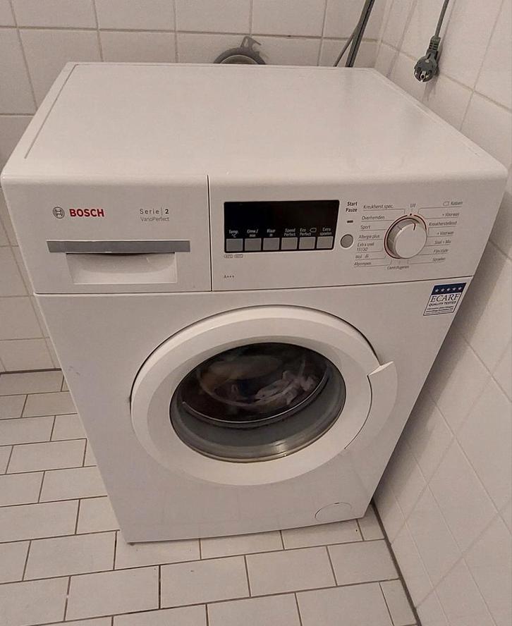 Bosch Series 2 Vario perfect wasmachine 1400 tpm., Witgoed en Apparatuur, Wasmachines, Zo goed als nieuw, Voorlader, 6 tot 8 kg