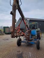 Getrokken kraan, kraan, graafmachine, Ophalen, Gebruikt