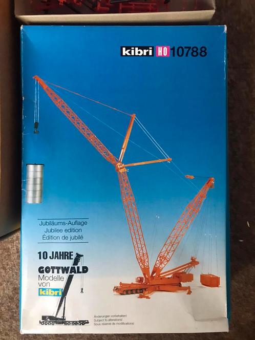 Kibri 10788 Gottwald AK-680 1/87, Hobby en Vrije tijd, Modelbouw | Overige, Gebruikt, 1:144 of kleiner, Ophalen of Verzenden