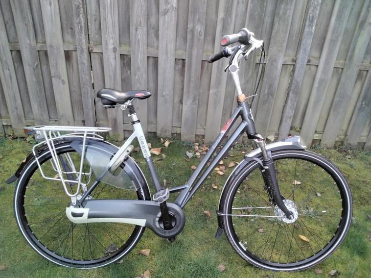 Gazelle Eclipse framehoogte 53cm, Fietsen en Brommers, Fietsen | Dames | Damesfietsen, Zo goed als nieuw, Gazelle, 53 tot 56 cm
