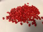 Lego steen 1x1 rond rood (7), Gebruikt, Ophalen of Verzenden, Lego, Losse stenen