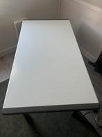 Eettafel Castelijn, uitschuifbaar, wit/grijs, 165/210x85, Ophalen, Kunststof, Gebruikt, 200 cm of meer
