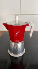 Top Moka inductie percolator/caffetiere, Ophalen of Verzenden, Zo goed als nieuw, Koffiemachine