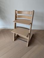 Stokke Tripp Trapp - Blank Eiken - Meegroeistoel, Ophalen, Zo goed als nieuw, Meegroeistoel, Gordel(s)