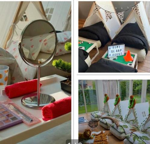 Slaapfeestje kids te huur, Hobby en Vrije tijd, Feestartikelen | Verhuur, Zo goed als nieuw, Ophalen