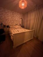 Romantisch bed, Ophalen of Verzenden, Gebruikt, Tweepersoons, Landelijk