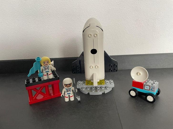 LEGO DUPLO Space Shuttle missie - 10944, Kinderen en Baby's, Speelgoed | Duplo en Lego, Zo goed als nieuw, Duplo, Complete set