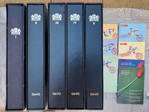 DAVO I, DAVO II, DAVO III, DAVO IV en DAVO V, Postzegels en Munten, Postzegels | Nederland, Ophalen of Verzenden