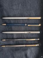 5 dunne metalen pennen voor 10 euro, Overige merken, Balpen, Gebruikt, Ophalen of Verzenden