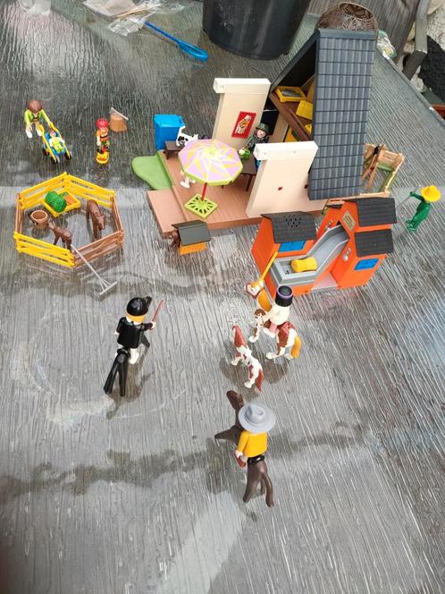 Boerderijtje met paarden en hertjes, Kinderen en Baby's, Speelgoed | Playmobil, Zo goed als nieuw, Ophalen of Verzenden