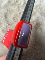Zsiska Ring - Maat XL - Oranje/Paars, Kunststof, Verzenden, 19 tot 20, Oranje