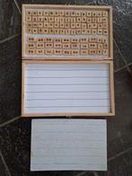 Letterwoord magnetisch letterbord houten leermateriaal sint, Ophalen, Gebruikt