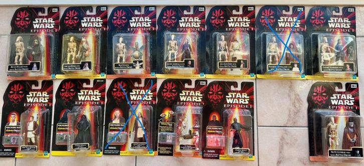 Star Wars Episode I 13x kaarten, Verzamelen, Star Wars, Nieuw, Actiefiguurtje, Ophalen of Verzenden