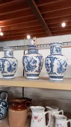 Delfts Blauwe Vazen Set, Antiek en Kunst, Antiek | Vazen, Ophalen