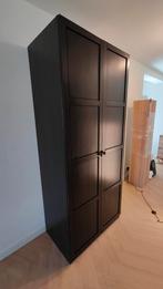 Ruime Pax kast IKEA, donkerbruin, 236cm hoog, 100cm breed, 100 tot 150 cm, Met hangruimte, Gebruikt, Ophalen of Verzenden