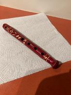 Houten fluit rood, Antiek en Kunst, Ophalen of Verzenden