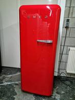 Rode SMEG koelkast(gratis bezorging), Witgoed en Apparatuur, Koelkasten en IJskasten, Ophalen of Verzenden